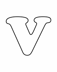 Print free large coloring page of the letter v. Letter V Free Printable Coloring Pages Letras Do Alfabeto Para Impressao Alfabeto Para Impressao Moldes De Letras