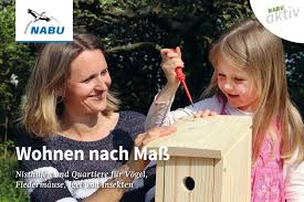 Nabu Aktiv Wohnen Nach Mass In 2020 Vogel Im Garten Nistkasten Selber Bauen Kleiner Garten