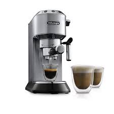 Make sure that the coffee maker is plugged in. Delonghi Dedica Ec680 15 Bar Stainless Steel Slim Espresso And Cappuccino Machine With Advanced Cappuccino Syste Espresso Machine Cappuccino Machine Cappuccino