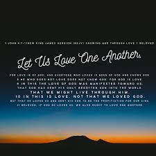 Knowing God Through Loving People: 1st John 4:7-11 – Poster – Grace,  Insight, and Art