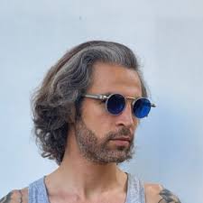 Hi Tek Alexander Unisex John Lennon Round Metal Frame Uv400 Lens Vintage  Punk Spring Temple Sunglasses XDF Lenses UV400