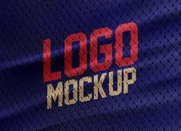 Free Sports Jersey Texture Logo Mockup Freebies Fribly Logo Mockup Logo Mockups Psd Free Sport