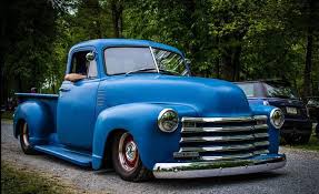 Flat Blue Truck Color Chevy Trucks Vintage Trucks Vintage Pickup Trucks