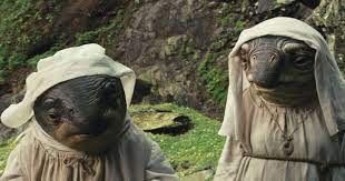 They were designed by neal scanlan's crew, and michael kaplan. The Last Jedi S Best Creatures Are The Judgmental Fish Nuns