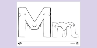 468 x 605 file type click the download button to find out the full image of m letter coloring pages printable, and download it for your computer. Free Printable Letter M Colouring Page Primary Resources