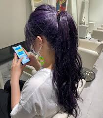 まーかはinstagramを利用しています ダークラベンダー taan hair 髪 色 ヘアカラー ヘアー
