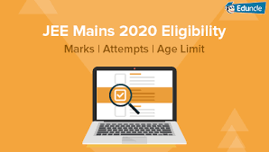 The jee main 2020 examination will be conducted by nta. Jee Mains 2020 Eligibility Criteria Exam Marks Attempts Age Limit