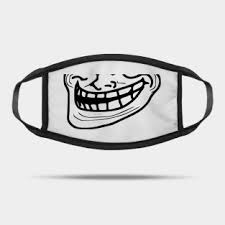 Video memes and tv shows: Troll Face Masken Teepublic De