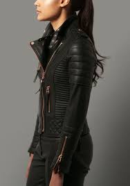 Black And Gold Motorcycle Jacket Kay Michaels Quilted Biker V 2 Rose Gold Hardware Leather Jackets Women Motorcycle Jacket Women Wearable Art Fashion