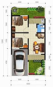 7 feb 2019 tempat tinggal mini menggunakan luas huma 6×15 tiga kamar tidur 1 kamar mandi estimated building. 6 Denah Rumah Minimalis Pada Lahan 6 X 12 Rumah Desain 2000
