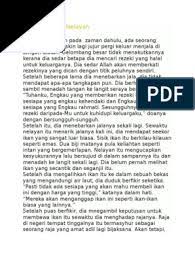 Sikap kritis seseorang terhadap sebuah karya milik orang lain bisa dituangkan dalam sebuah tulisan yang bermutu. Ulasan Teks Kisah Kakak Beradik Nelayan Saveinsan Wordpress Com Memohon Maaf Atas Beberapa Faktor Dan Keadaan Sekatadepsikopatas
