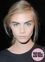 Eye Makeup Trends By Decade The Shadow Mascara And More That Ruled The Last 100 Years Perfect Eyebrows Brows Makeup Trends