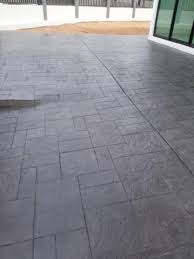 Concrete imprint is a system where the rubber pattern is laid on freshly poured concrete to imprint the surface in a stone, statue or brick design. Ready Stock Concrete Imprint Cetakan Lantai Acuan Simen Ashlar Slate Lobi Hobi Shopee Malaysia
