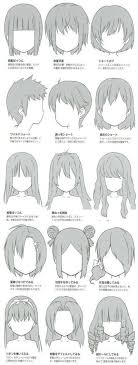 Pin On Short Curly Hair Anime hair ryky tutorial howtodraw photoshop reference referencesheet stepbystep tutorialphotoshop painttoolsai.