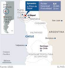 Download free game chile temblores 5.0.4 for your android phone or tablet, file size: Un Terremoto De 8 4 En La Escala Richter Sacude El Centro De Chile Internacional El Pais