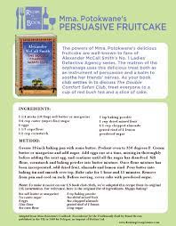 Recipe By The Book The Double Comfort Safari Club Fruit Cake Recipes Books