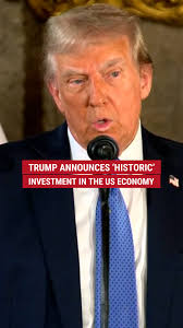 'MONUMENTAL': President-elect Trump announces a massive $100B injection  into the U.S. economy to ensure the "industries of tomorrow are built,  created, and grown right here in the U.S.A." The deal, ...