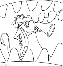 See the presented collection for megaphone coloring. Mushu Holds A Trumpet Coloring Page Coloringall