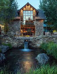 An open floor plan maximizes the space inside and a fireplace adds character to the great. 10 Stunning Rustic Stone House Makes Your Home Natural Moetoe