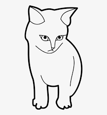 Fishing cat clipart black and white. Kitten Clipart Catblack Clip Art Black And White Cat Free Transparent Png Download Pngkey