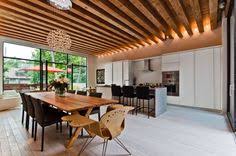 Wood flooring plus your wood ceiling would be overkill imo. 21 Modern Wood Ceilings Ideas Wood Ceilings Modern Wood Wood