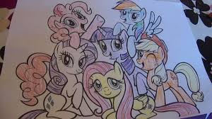 Little pony ponei de colorat. Ponei De Colorat Youtube