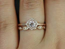 5mm Morganite Diamond Twist Cushion Kite Halo Wedding Set Rings Rings 14kt Solid Rose Gold Kyla 5mm Ember Rosados Box Wedding Rings Engagement Wedding Rings Simple Wedding Rings Unique