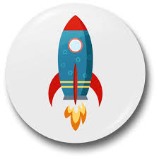Rocket Badge - Just Stickers