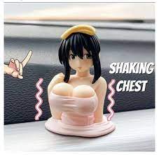 Anime girl big shaking boobs -- Idal For Motorcycle and ATV Handlebars best  gift | eBay