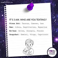 Leo & cancer of all the water and fire signs, cancer and leo are the two most likely to succeed due to the fact that they recognize each other's uniqueness. It S 3 Am Who Are You Texting
