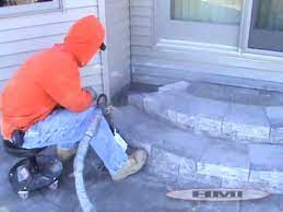 Foam equipment for concrete slab lifting. Foam Jacking Polyurethane Concrete Raising Youtube