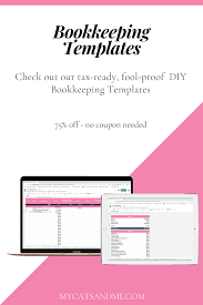 Diy Bookkeeping Templates In 2020 Bookkeeping Templates Small Business Accounting Small Business Bookkeeping