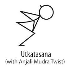 I Been Trying To Figure Out How To Draw This Yoga Stick Figures How To Do Yoga Chair Pose Yoga