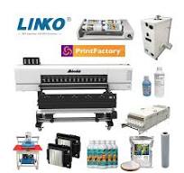 LINKO 1.3m for Large Format DTF Inkjet Printer with I3200 2/4 Print Head  for Clothes Factory Direct T-Shirt Printing Machine