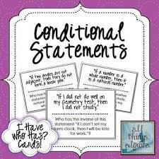 Conditional Statements Inverse Converse Contrapositive I Have Who Has Cards Teaching Geometry Geometry Proofs Studying Math
