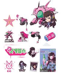 D Va Spray Art From Overwatch Art Artwork Gaming Videogames Gamer Gameart Conceptart Illustration Game Character Design Character Design Art