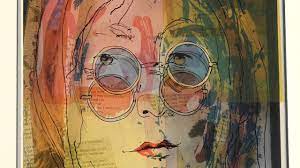 Jean pierre weill ruth vitreography 3d painting on glass retired bible theme. John Lennon Jean Pierre Weill Youtube