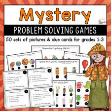 Problem solving games for kids. Mystery Problem Solving Activities For Grades 1 3 By The Measured Mom