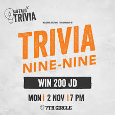 Rebecca loves writing trivia quizzes about geography, history, entertainment, pop icons and more, with each quiz carefully fact checked as you would expect a talented librarian to do! Trivia Nights Are Back Buffalo Wings Rings Jordan Facebook