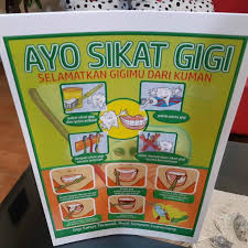 Sukses ulangan ayo belajar b. Poster Ayo Sikat Gigi Promo Shopee Indonesia