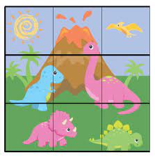 Whether you're a teacher looking for a fun classroom activity or you're a parent who loves spend quality time with your kids, riddles are a fun, easy and free way to do that. Dinosaur 9 Piece Puzzle Dinosaur Activities Printable Puzzles For Kids Dinosaur Activities Preschool