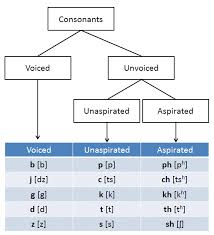 Voice Unvoiced Consonants In Penang Hokkien