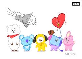 Jual beli online aman dan nyaman hanya di tokopedia. No Pressure Bt21 Koya Rj Shooky Mang Chimmy Tata Cooky Van