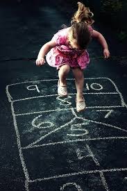 Hopscotch Is A Children S Game That Can Be Played With Several Players Or Alone Hopscotch Is A P Black And White Photography Black And White Kids