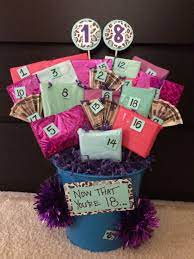 Purchasing a gift for someone celebrating an 18th birthday can be a tricky business. 30 Awesome Image Of Scrapbook Gift Basket Scrapbook Gift Basket 18th Birthday Gift Basket On The B Bff Birthday Gift Birthday Gift Baskets Diy Birthday Gifts