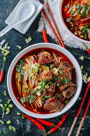 Spicy Beef Noodle Soup Recipe Spicy Beef Beef And Noodles Asian Recipes