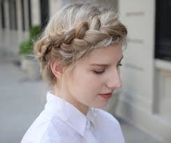 A dutch crown braid step by step. Crown Braid 8 Steps With Pictures Instructables