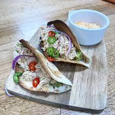 Tacos Poulet Effiloche Recette De Tacos Poulet Effiloche