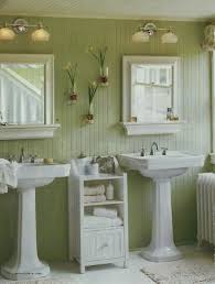 B E Interiors Beadboard Painted Bead Board For Pool House Interior Small Bathroom Paint Green Bathroom Country Bathroom