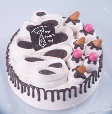 6″ round ice cream cake serving 6 to 8 pax & weight: Cake Happy Fathers Day Cake On A Background Stock Photo Picture And Royalty Free Image Image 46297397